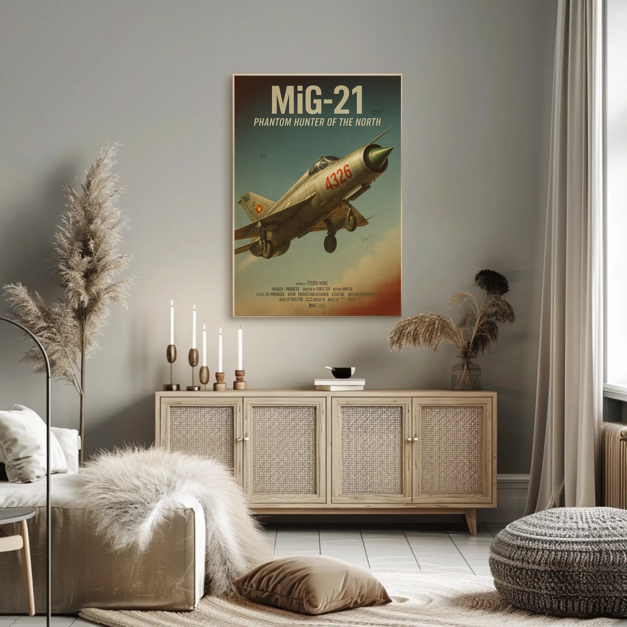 MiG-21: Phantom Hunter of the North Poster PosterGoat