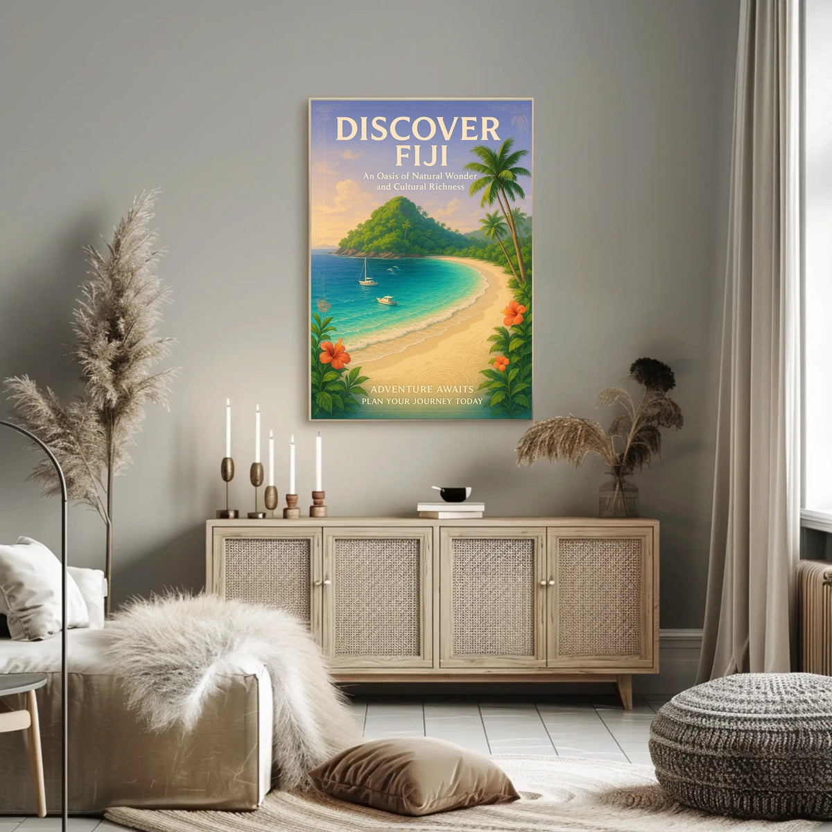 Discover Fiji Poster