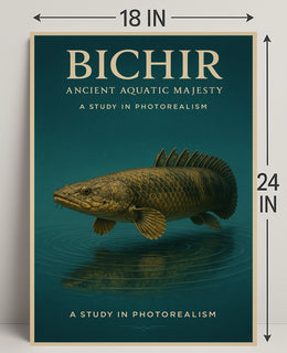 Bichir Ancient Aquatic Majesty Poster PosterGoat