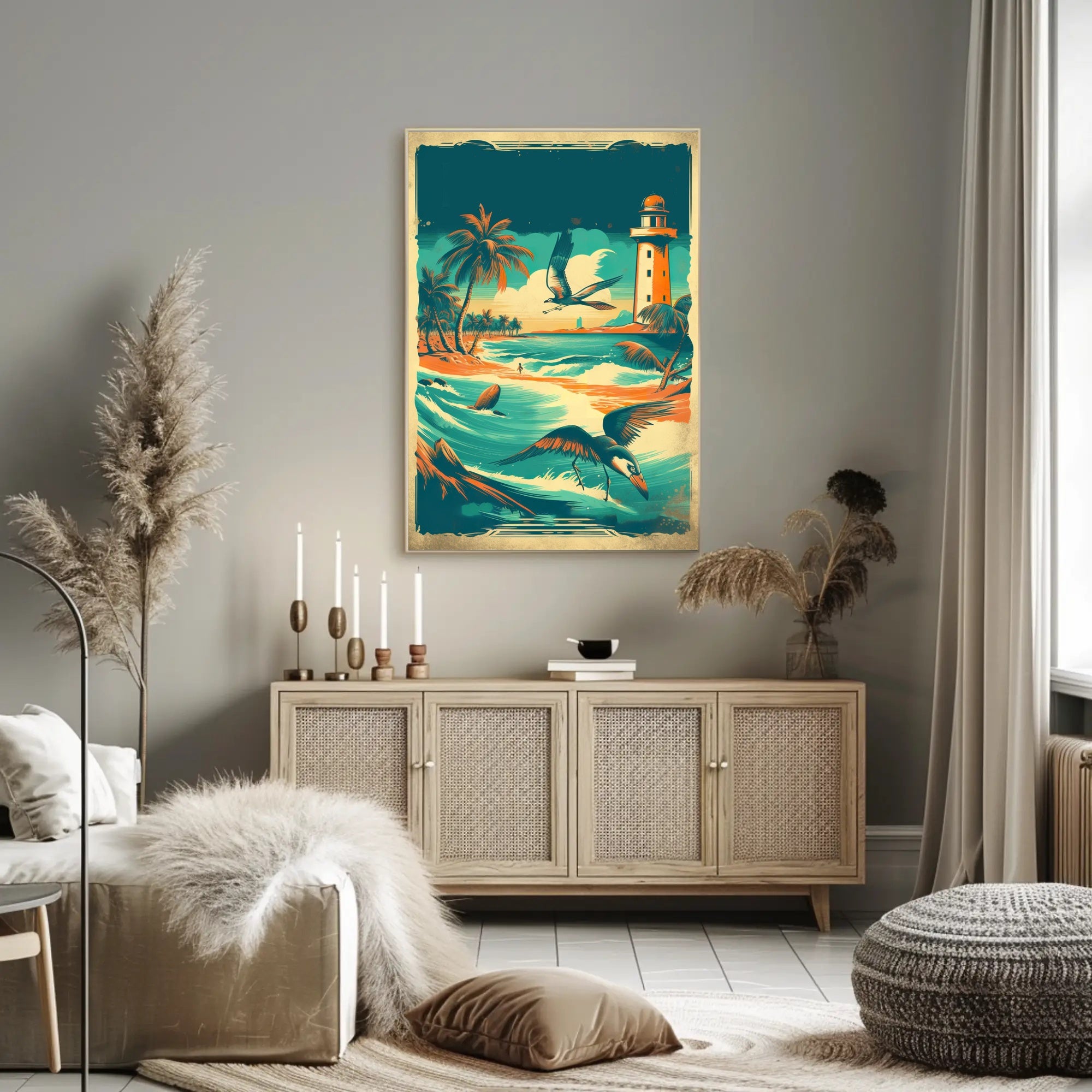 Coastal Serenity Poster