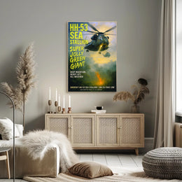Sikorsky HH-53 Sea Stallion Super Jolly Green Giant Poster PosterGoat