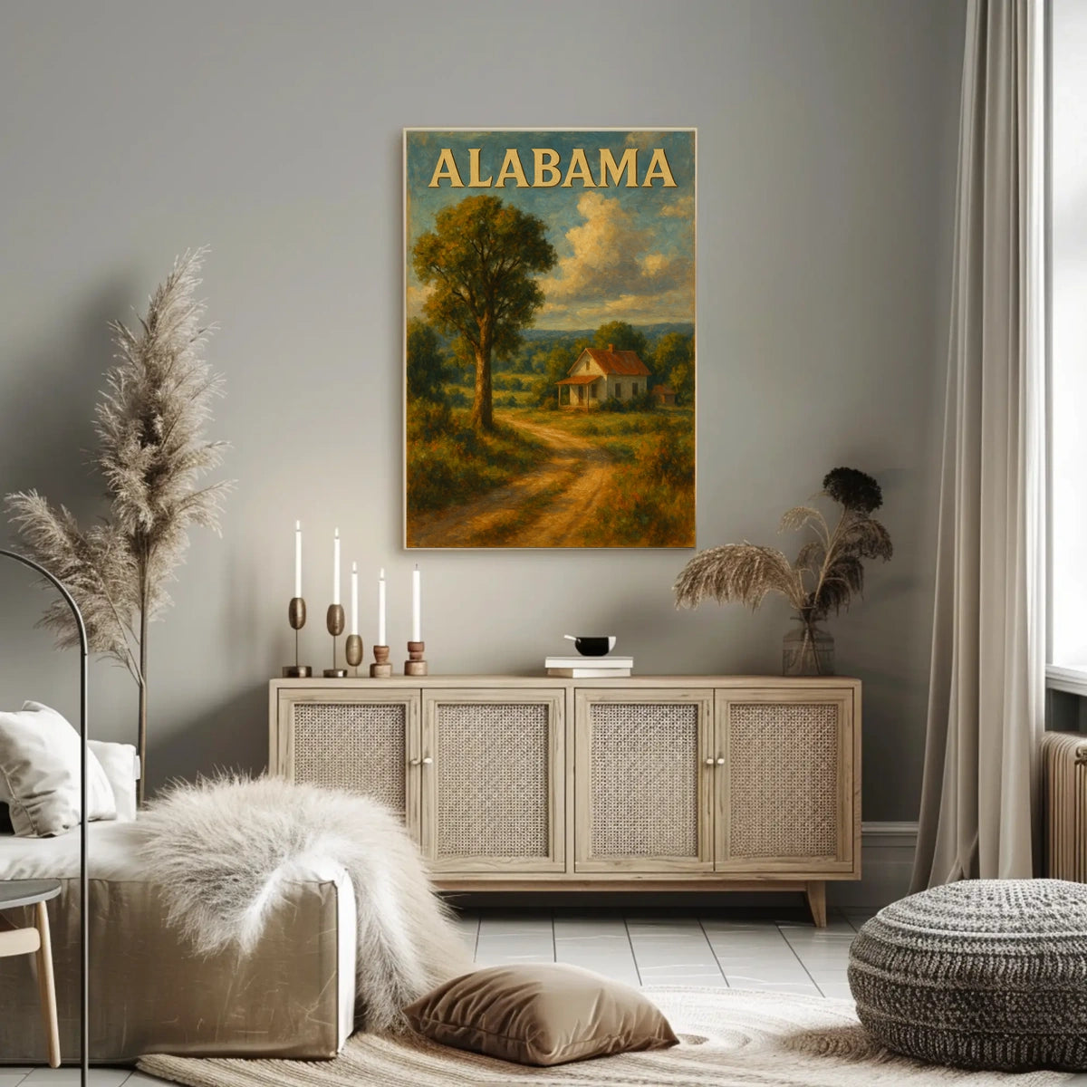 Alabama Countryside Poster