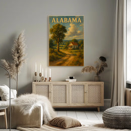 Alabama Countryside Poster