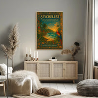 Seychelles Jewel of the Indian Ocean Poster