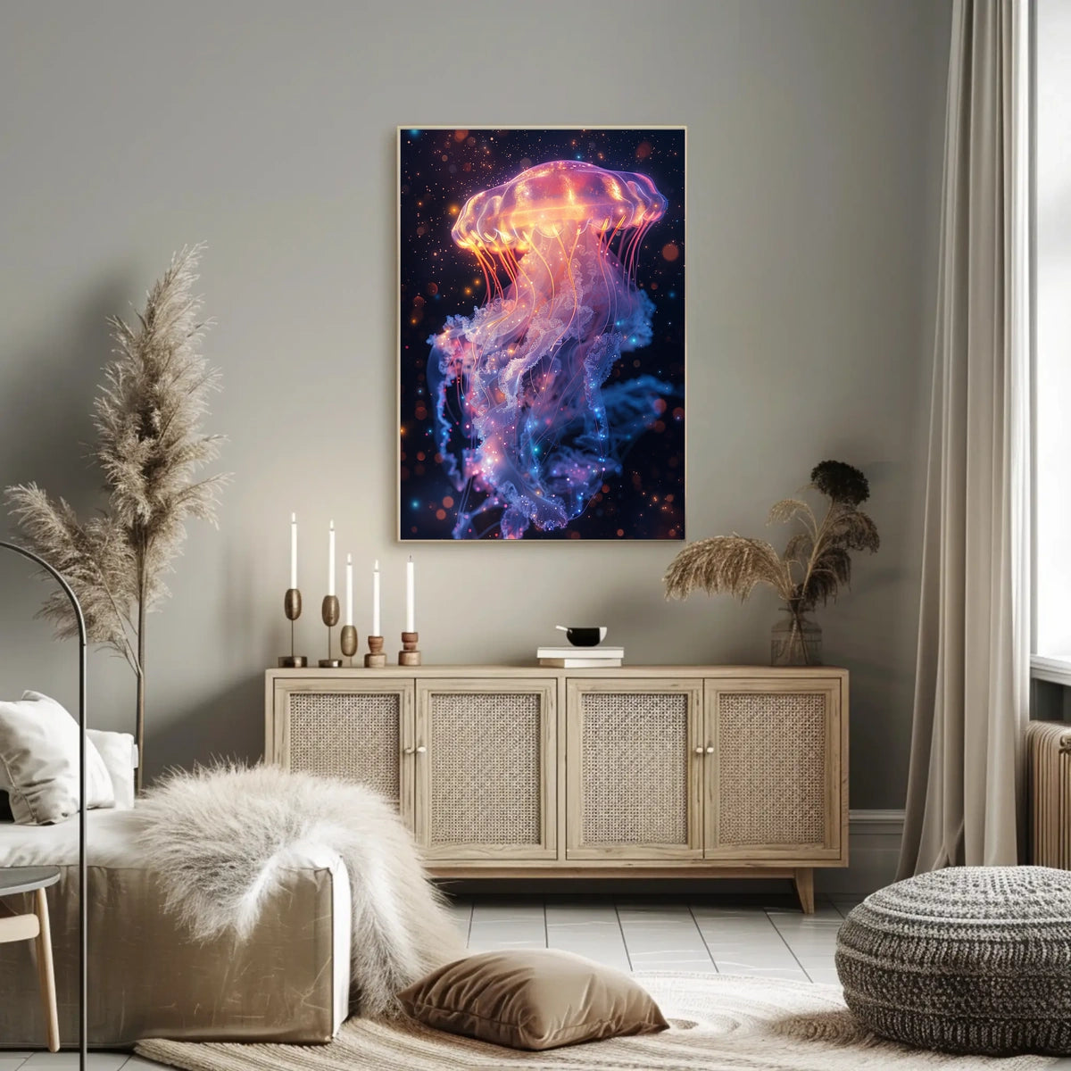 Enchanted Jellyfish Poster