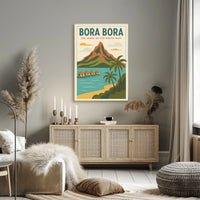 Bora Bora The Jewel of the South Seas Poster