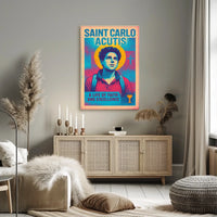 Saint Carlo Acutis A Life Of Faith And Poster