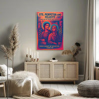 Saints Perpetua And Felicity Martyrs Poster