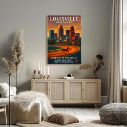Gateway to the South Louisville, Kentucky Poster