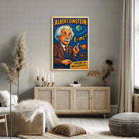 Albert Einstein Theory Of Relativity Poster