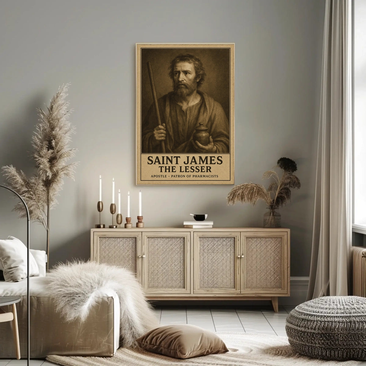 Saint James The Lesser Apostle And Poster