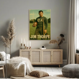 Jim Thorpe Athletic Legend Poster