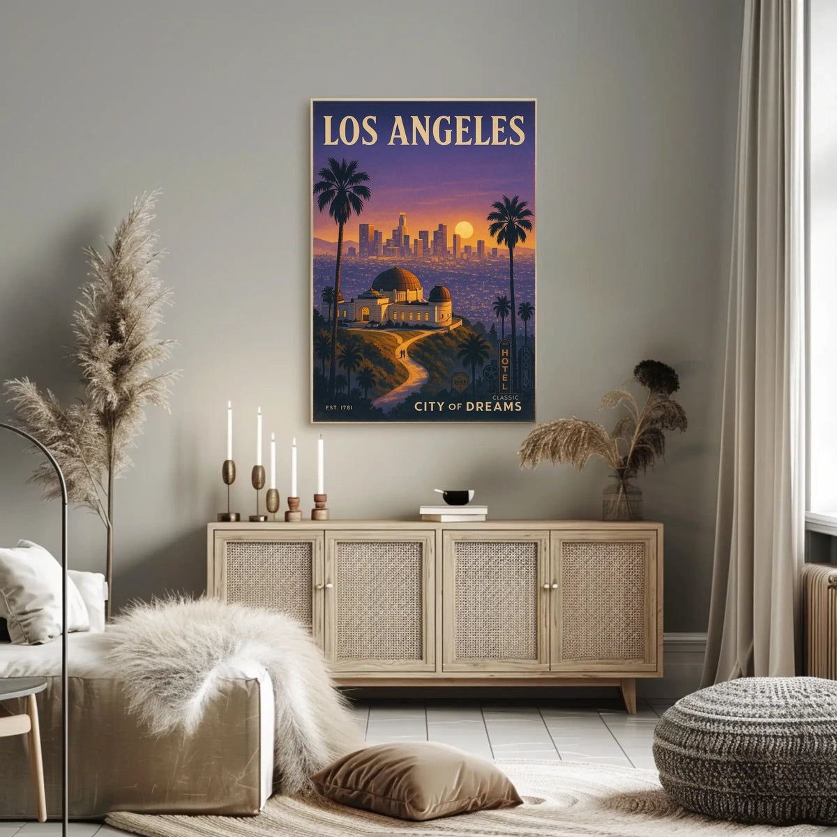 Los Angeles City of Dreams Poster
