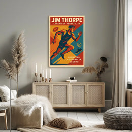 Jim Thorpe The Ultimate Sports Legend Jim Thorpe Poster
