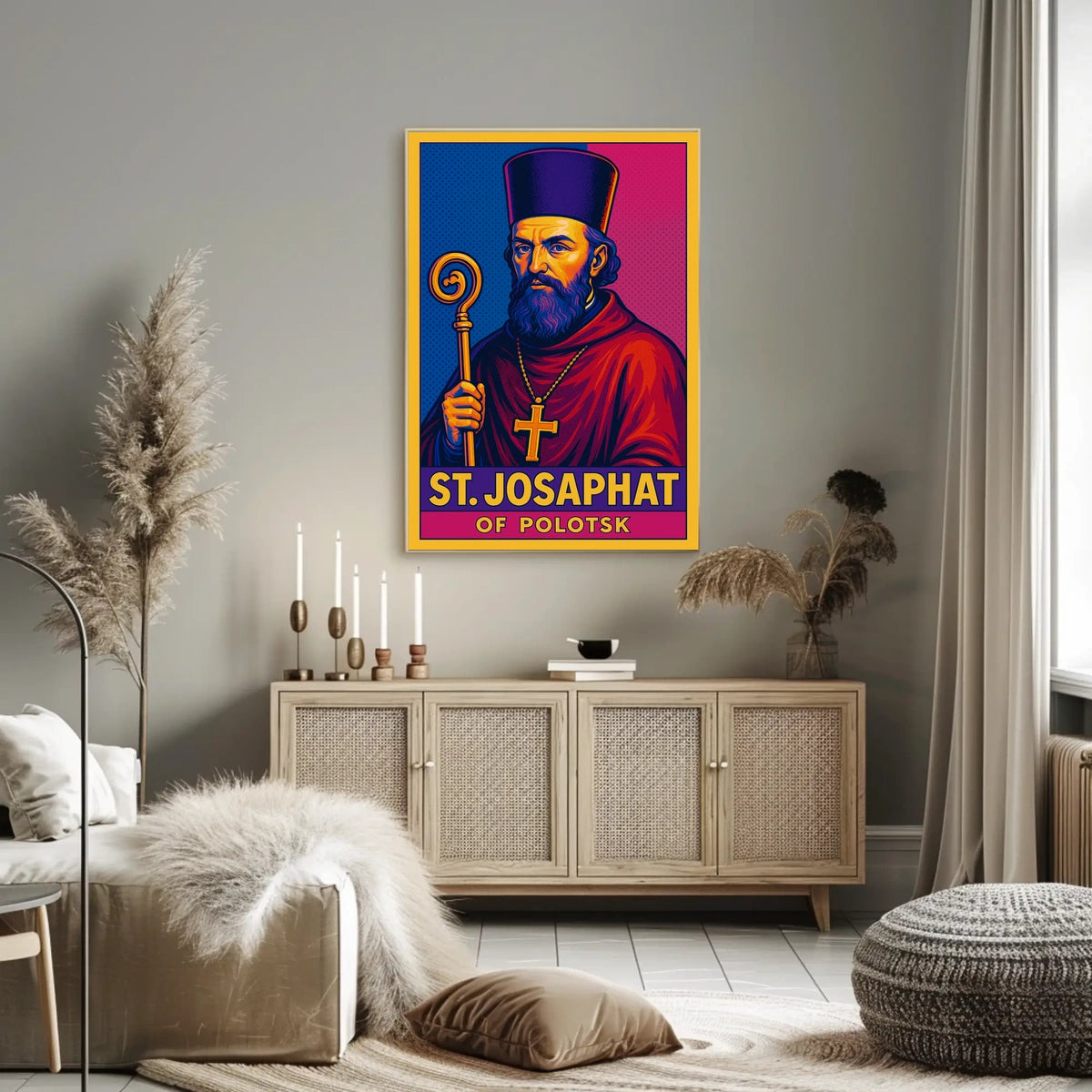 St. Josaphat of Polotsk Poster