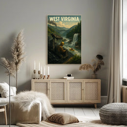 West Virginia Landscape Poster