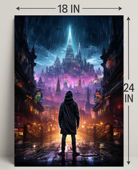 Journey To The Neon City Poster