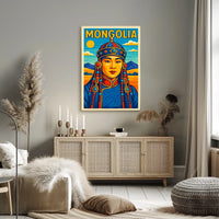 Mongolia Cultural Heritage Poster