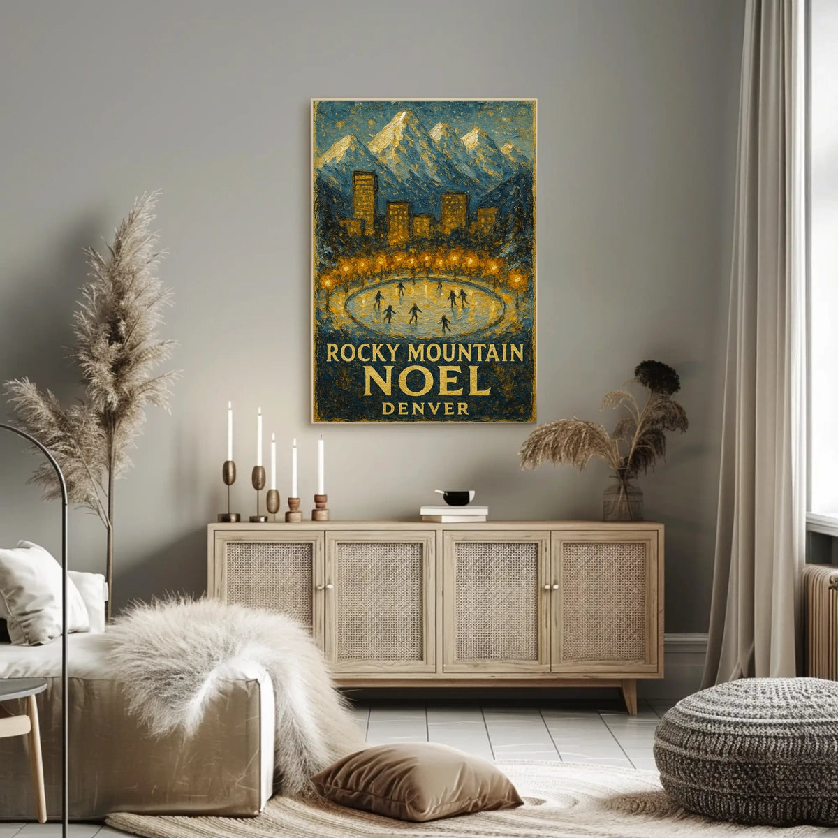 Rocky Mountain Noel Poster