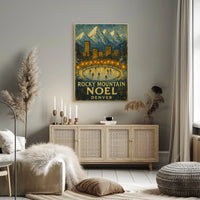 Rocky Mountain Noel Poster