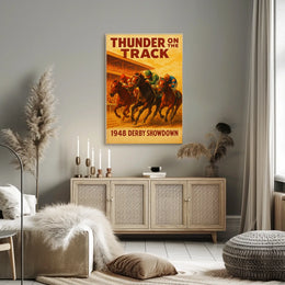 Thunder On The Track Poster