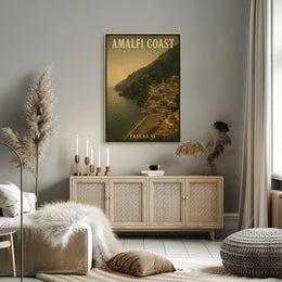 Amalfi Coast Scenic Beauty Poster