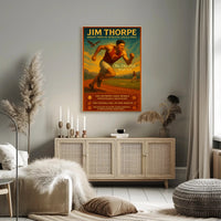 Jim Thorpe: A Legacy of Athletic Prowess Poster