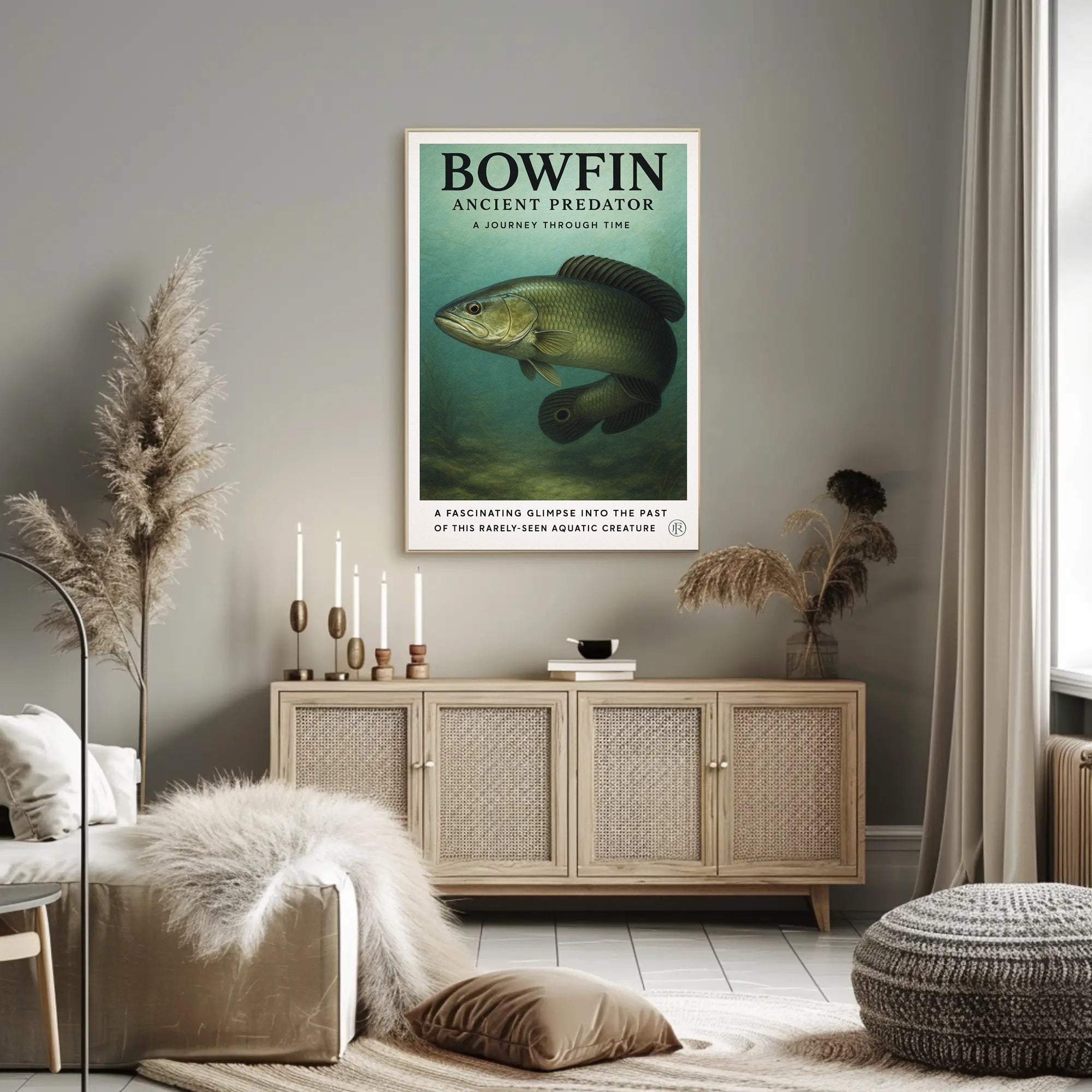 Bowfin Ancient Predator Poster PosterGoat