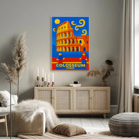 Colosseum LEGO Art Print Wall Decor PosterGoat