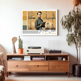 Marie Curie: Pioneer of Radioactivity Poster