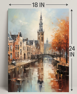 Autumn In Amsterdam Poster