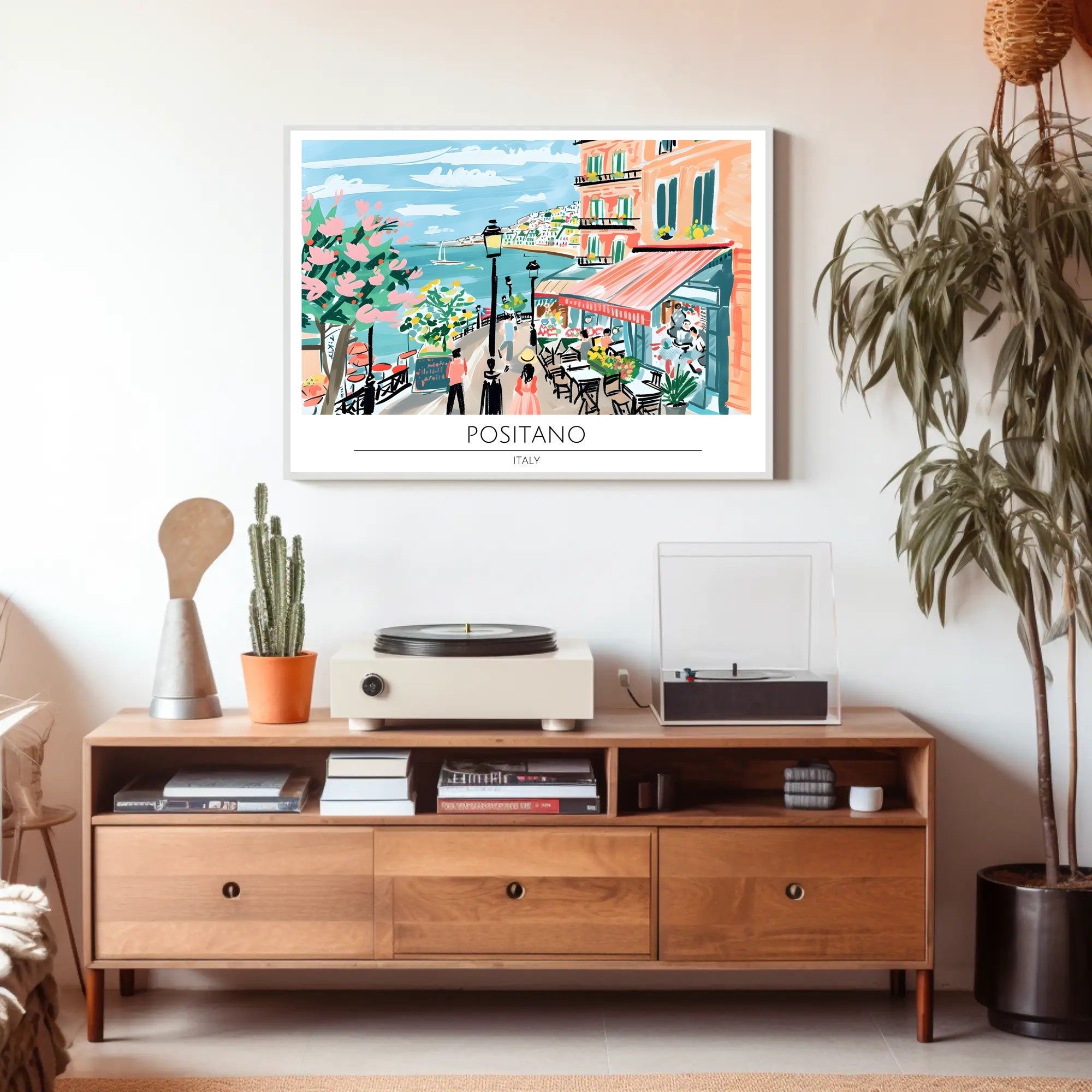 Scenic Positano Poster PosterGoat