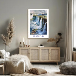 Majestic Argentina Poster PosterGoat