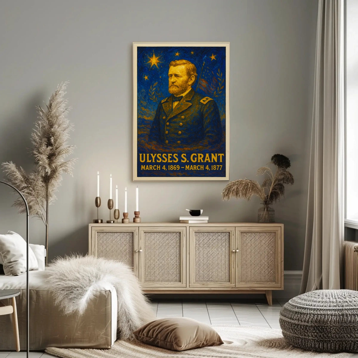 Ulysses S. Grant Presidential Tenure Poster