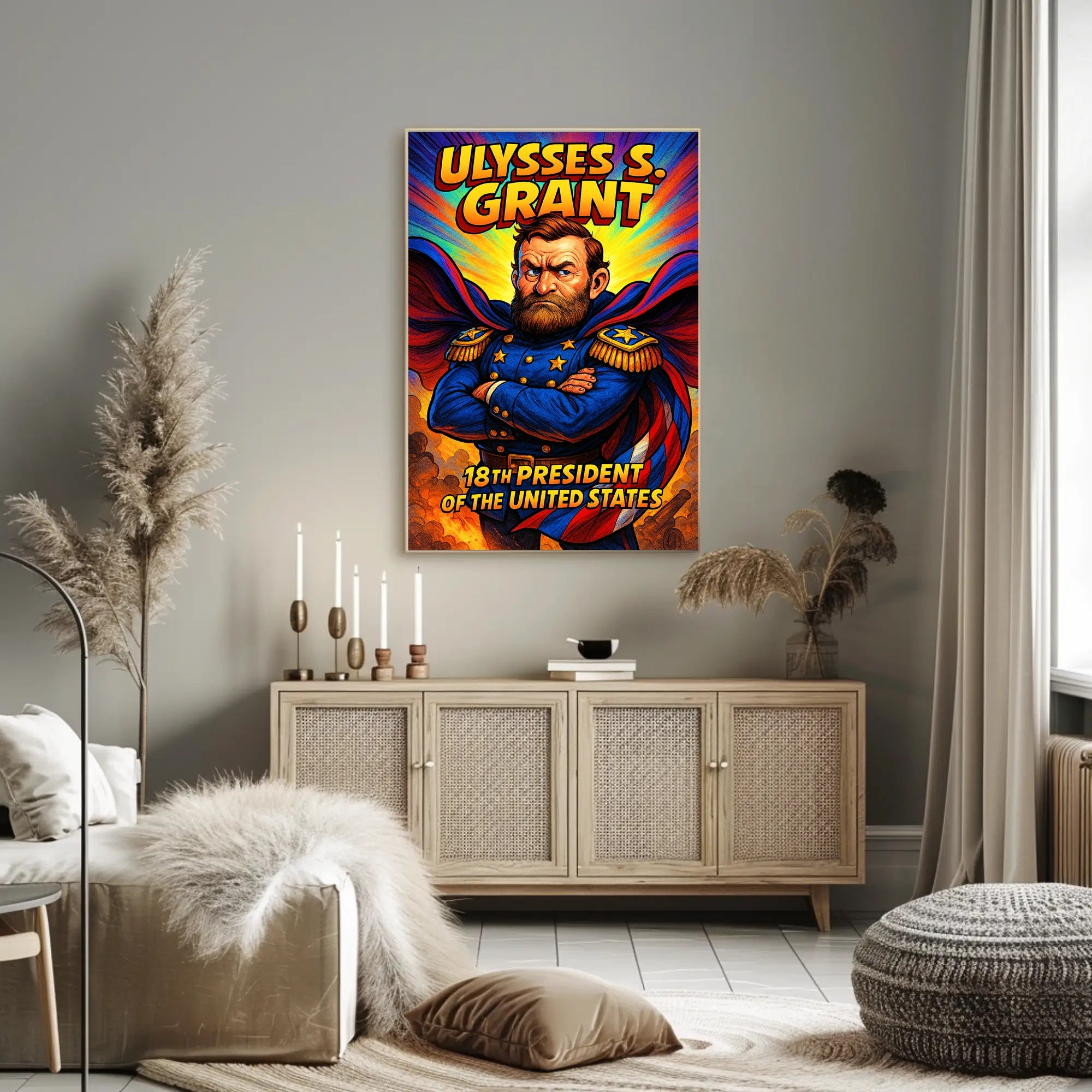 Ulysses S. Grant 18th President Poster PosterGoat
