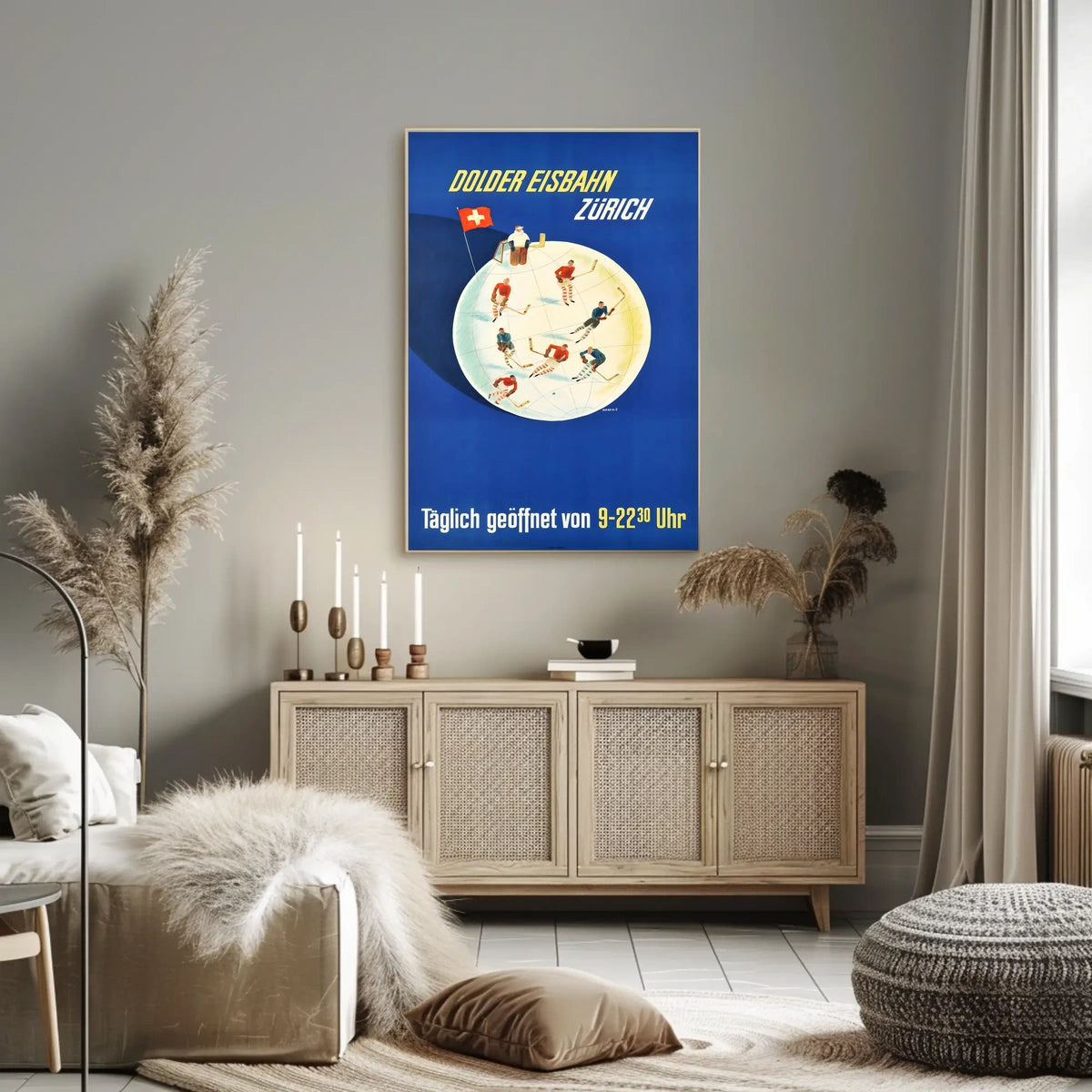 Dolder Eisbaan Zürich Poster