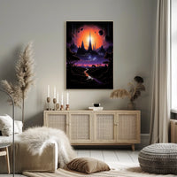 Cosmic Landscape Poster