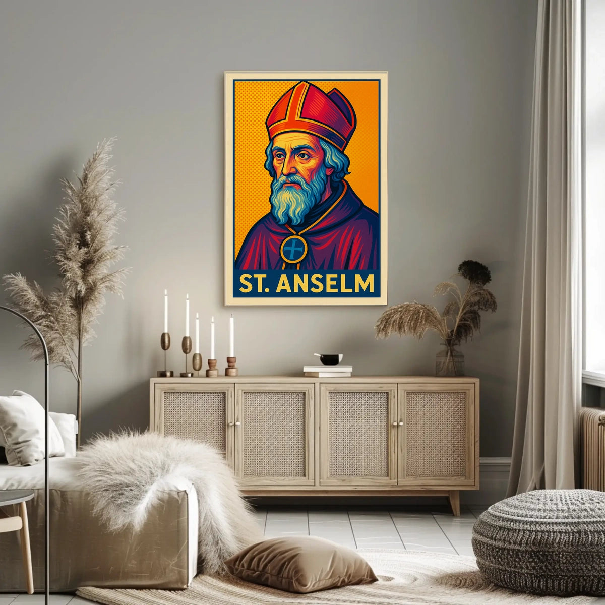 St. Anselm Poster