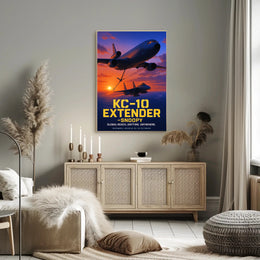 KC-10 Extender Snoopy Poster PosterGoat