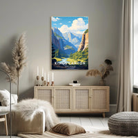Kings Canyon Scenic Adventure National Park Poster