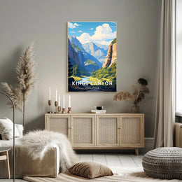 Kings Canyon Scenic Adventure National Park Poster