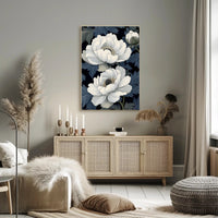 Elegant Floral Design Wall Art Print