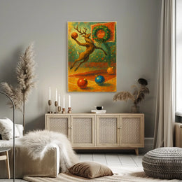 Holiday Hoops Poster