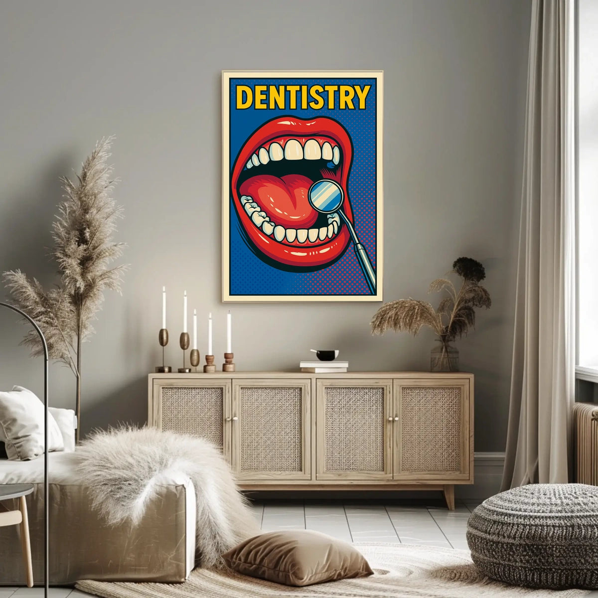 Vibrant Dentistry Promotion Poster