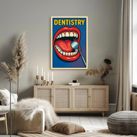 Vibrant Dentistry Promotion Poster