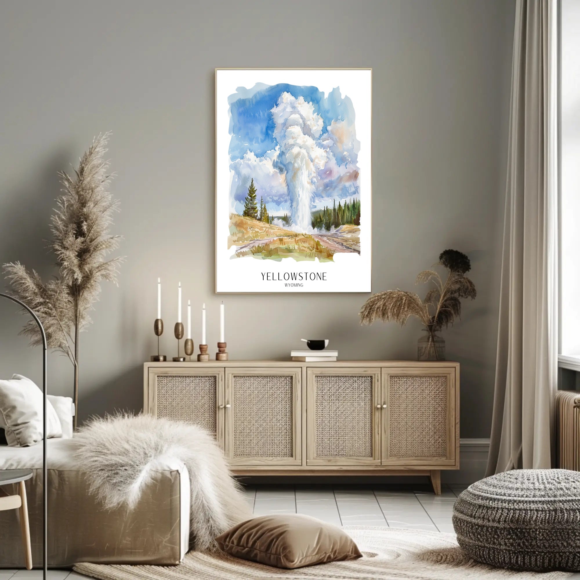 Yellowstone National Park Poster PosterGoat