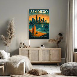 San Diego Paradise By The Pacific Poster