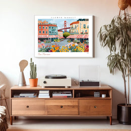 San Francisco Flower Market 2024 Poster PosterGoat