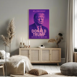Donald Trump 47Th President Poster