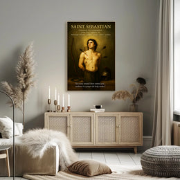 Saint Sebastian Resilience and Martyrdom Poster PosterGoat